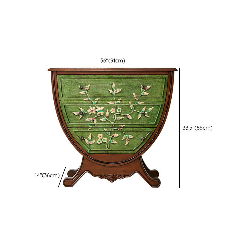 Modern Storage Chest Wooden Storage Chest Dresser with 3 Drawers