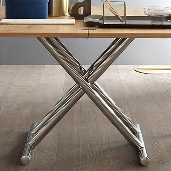 Simplicity Style Dining Site Table Rectangle Wood Folding Furniture