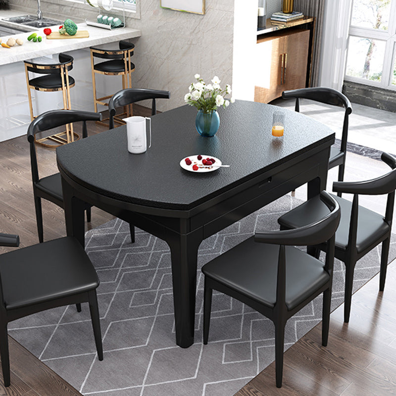 4-foot Dining Site Table Stone Drop-Leaf Dinette Table for Home