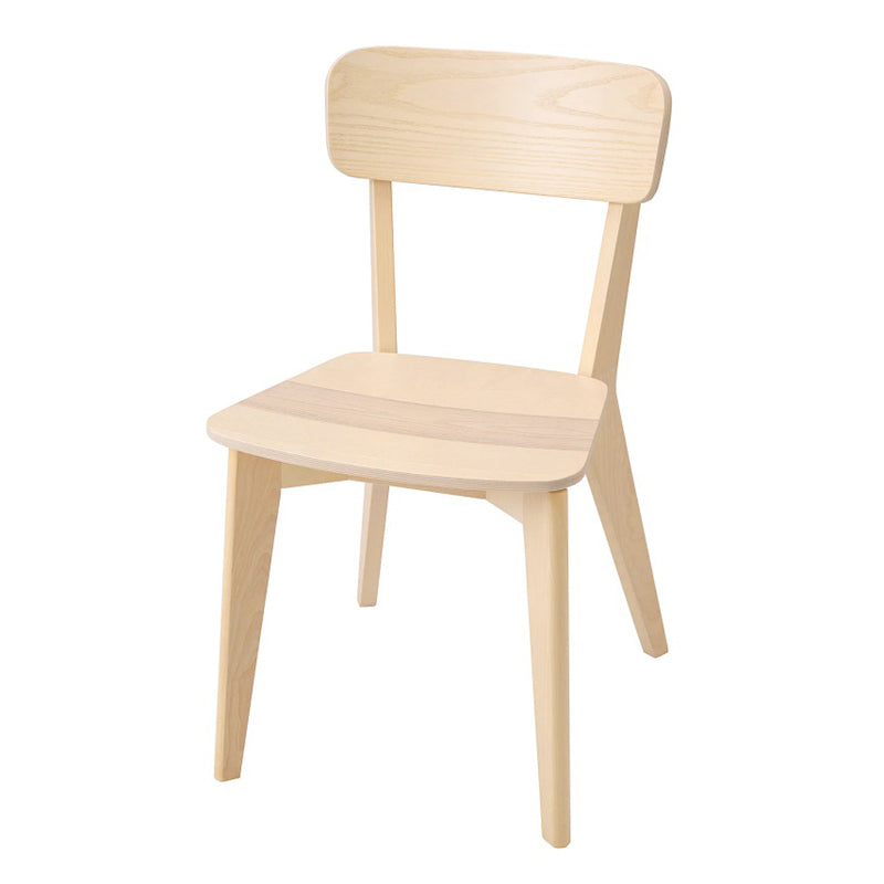 Contemporary Style Side Chair Wood Open Back Dining Room Chair for Dining Room