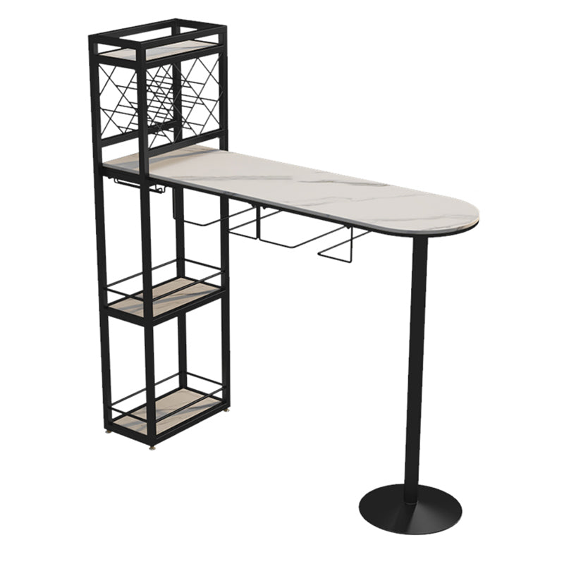 Glam Style Stone Pub Dining Set 1/2/3 Pcs Specialty Pub Set for Indoor