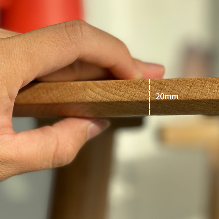 Indoor Modern Bar Dining Table Round Shape Solid Wood Bar Table