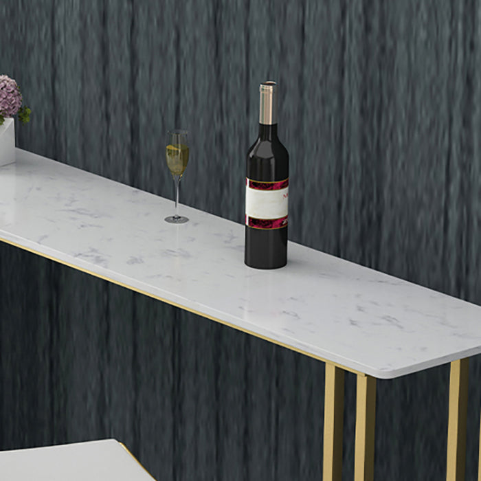 Rectangle Bistro Bar Height Cocktail Table Sled Pub Height Dining Table