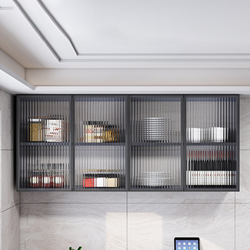 Modern Display Stand Metal Wall Mounted Storage Cabinet for Kitchen