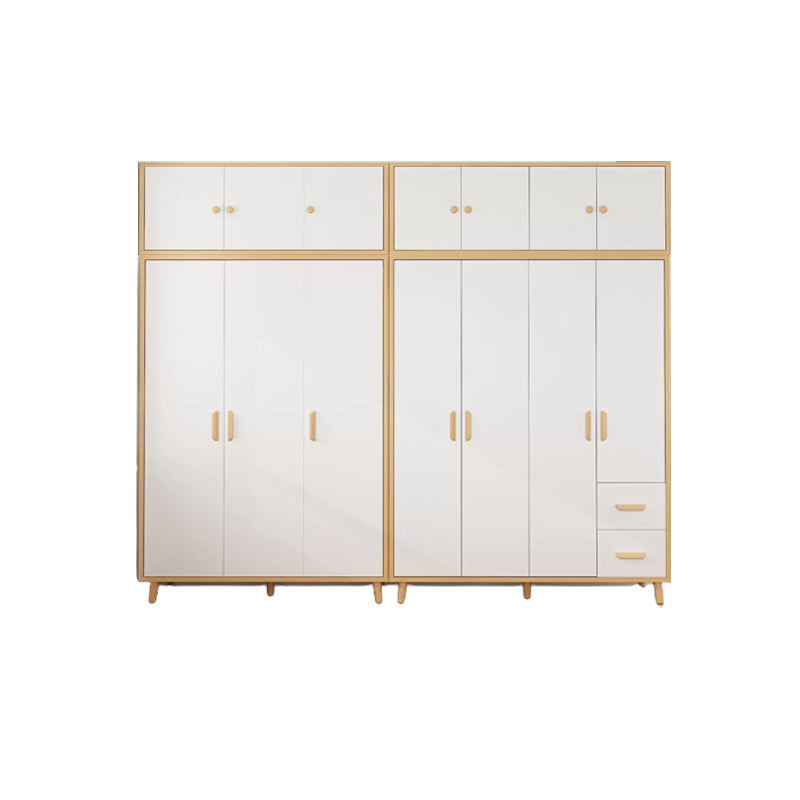 Contemporary Hanging Clothes Rack Solid + Manufactured Wood Kid's Wardrobe