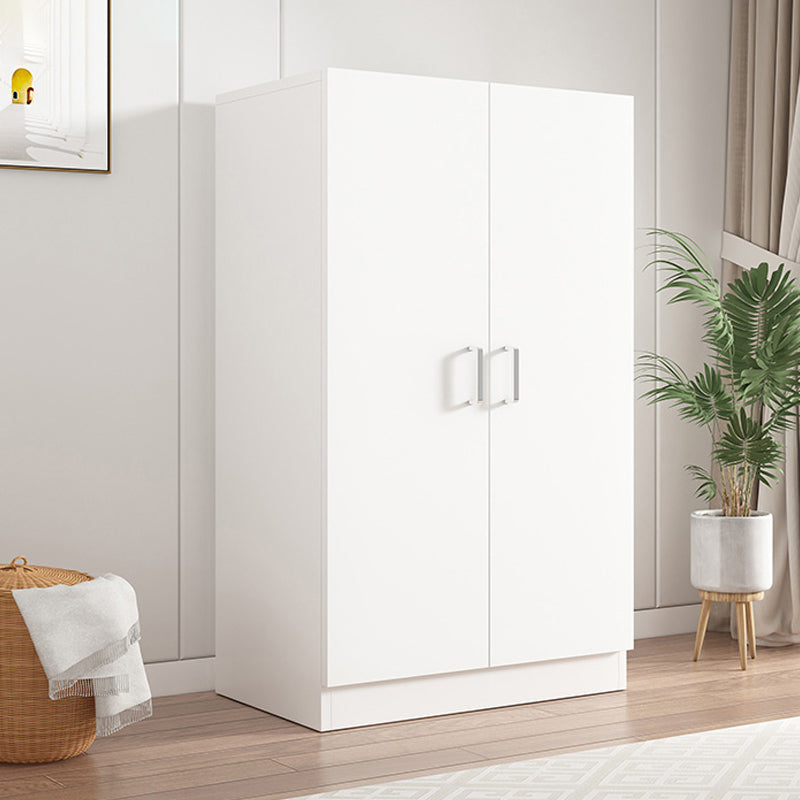 Matte Modern Kids Closet Wooden Glossy Coat Locker with Garment Rod