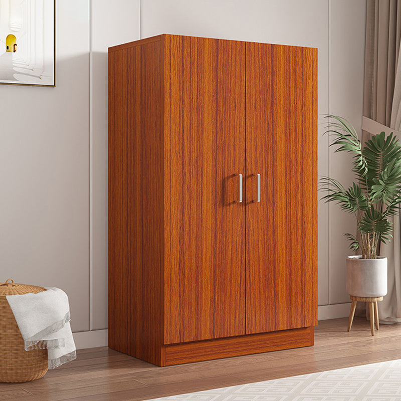 Matte Modern Kids Closet Wooden Glossy Coat Locker with Garment Rod