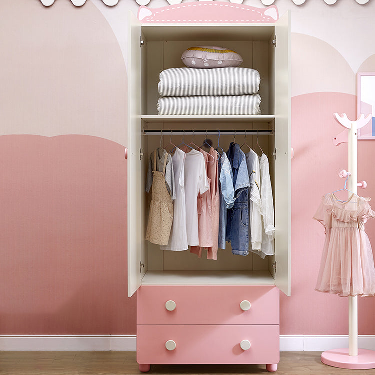 Pink Hanging Clothes Rack Wood Hanging Clothes Rack With Doors