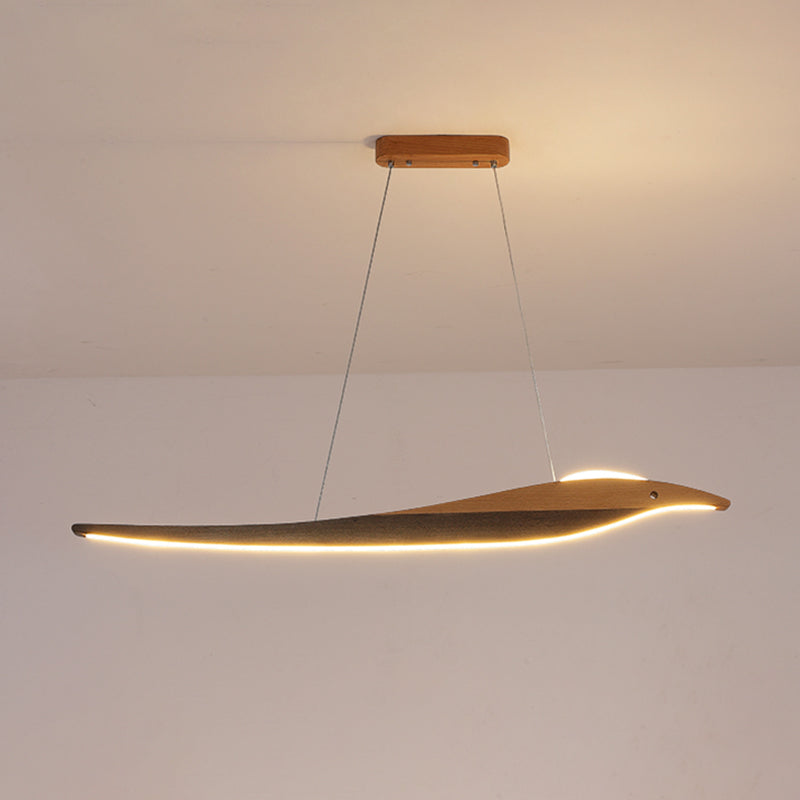 Wooden Hanging Island Lights Modern White Shade Island Lighting Ideas for Kitchen
