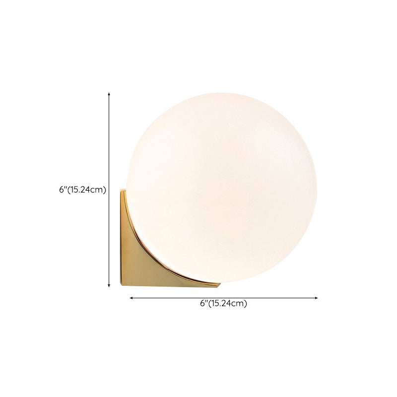 Modern Golden Wall Light Sconces Globe Wall Lighting for Home