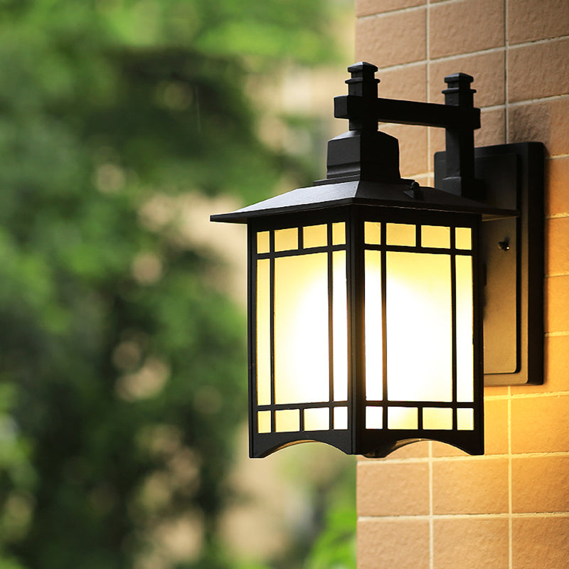 Modern Simple Aluminum Wall Light Rectangle Shape Wall Lamp for Outdoor