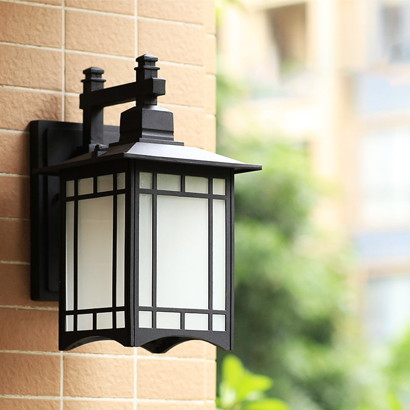 Modern Simple Aluminum Wall Light Rectangle Shape Wall Lamp for Outdoor