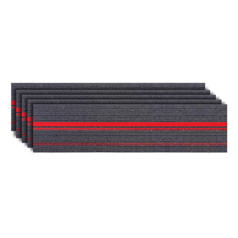 Loose Lay Carpet Tiles Ombre Print Fade Resistant Carpet Tiles