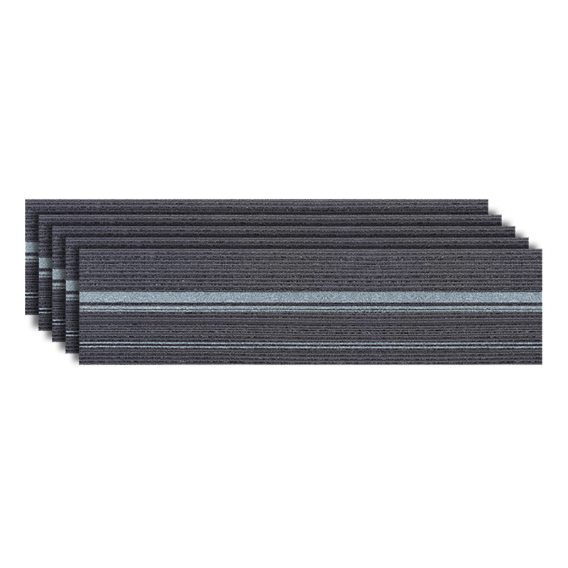 Loose Lay Carpet Tiles Ombre Print Fade Resistant Carpet Tiles