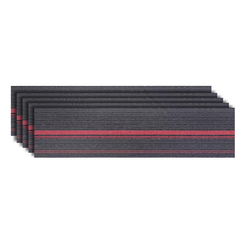 Loose Lay Carpet Tiles Ombre Print Fade Resistant Carpet Tiles