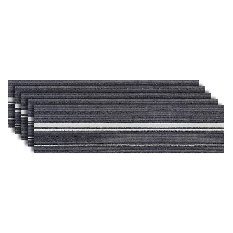 Loose Lay Carpet Tiles Ombre Print Fade Resistant Carpet Tiles