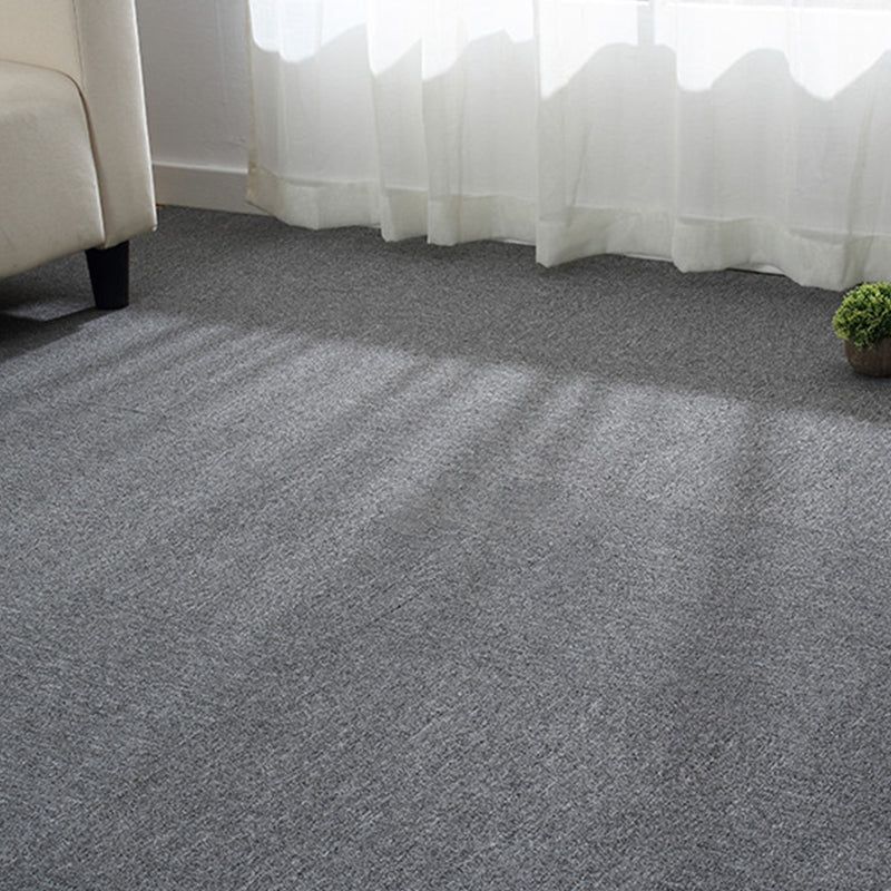 Modern Level Loop Carpet Pure Color Fade Resistant Carpet Tiles