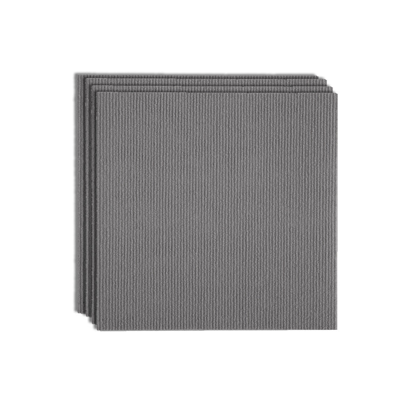 Modern Loose Lay Carpet Tile Checkered Carpet Floor Tile for Living Room