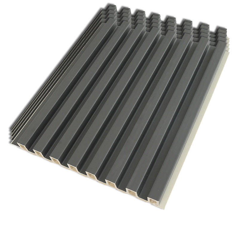 Contemporary Solid Color Wood Planks Scratch Resistance Hardwood Indoor Wallboard