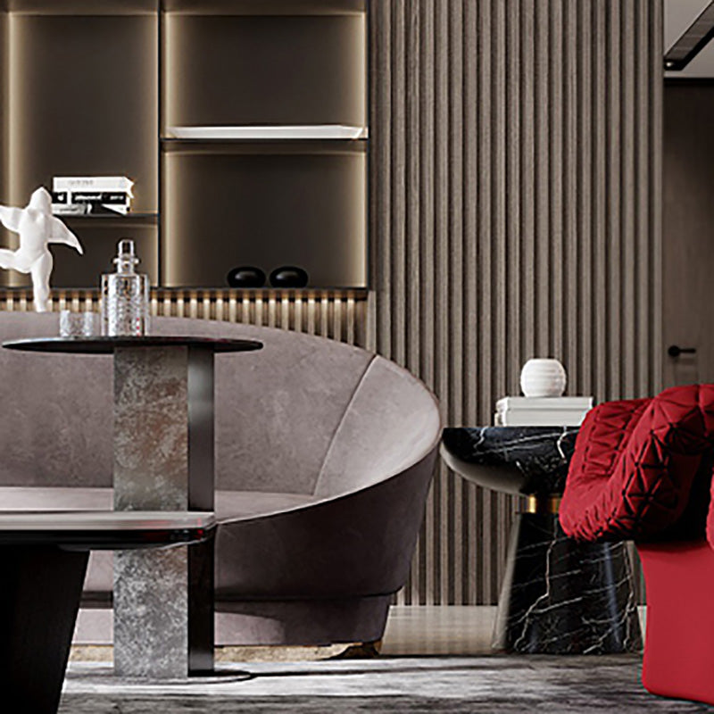 Contemporary Solid Color Wood Planks Waterproof Hardwood Indoor Wallboard