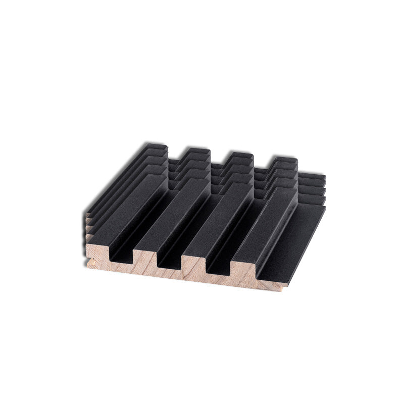 Contemporary Solid Color Wood Planks Waterproof Hardwood Indoor Wallboard