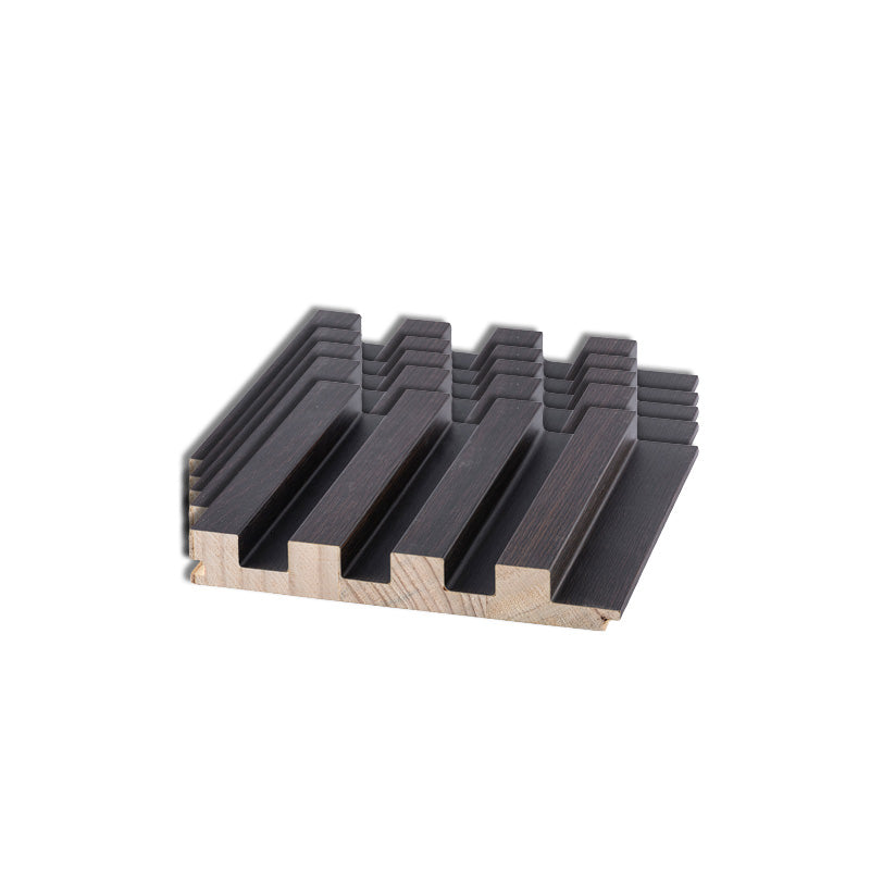 Contemporary Solid Color Wood Planks Waterproof Hardwood Indoor Wallboard