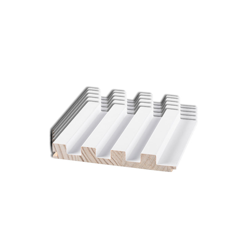 Contemporary Solid Color Wood Planks Waterproof Hardwood Indoor Wallboard