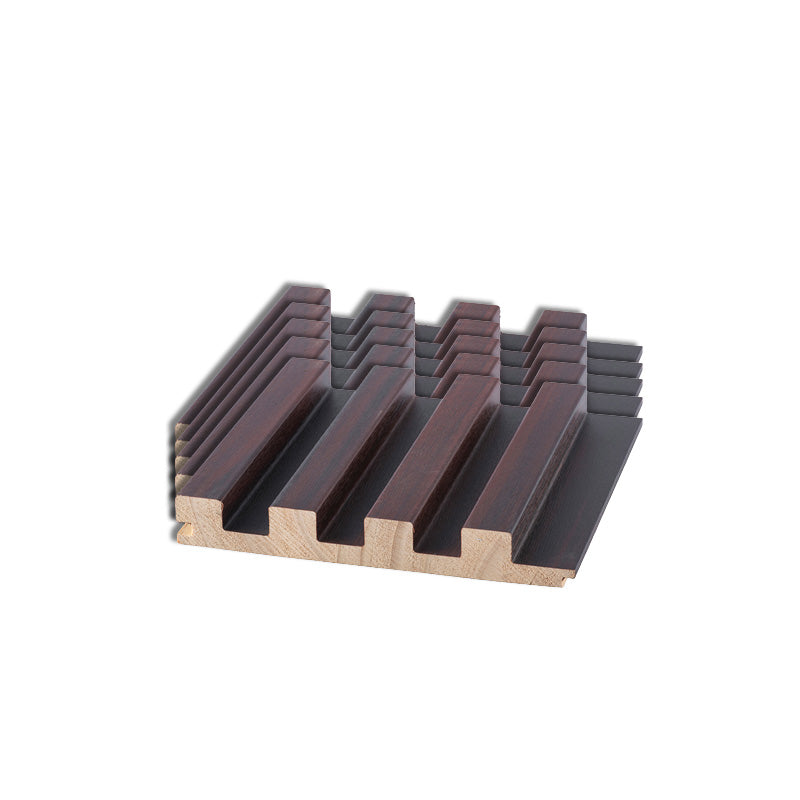 Contemporary Solid Color Wood Planks Waterproof Hardwood Indoor Wallboard