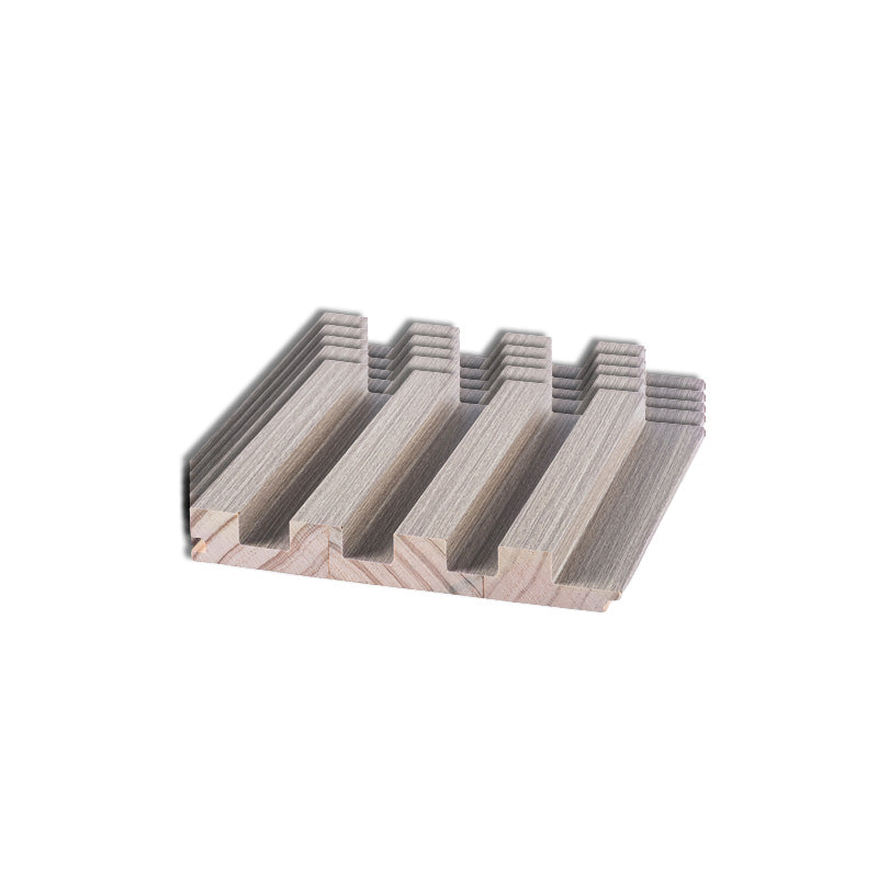 Contemporary Solid Color Wood Planks Waterproof Hardwood Indoor Wallboard