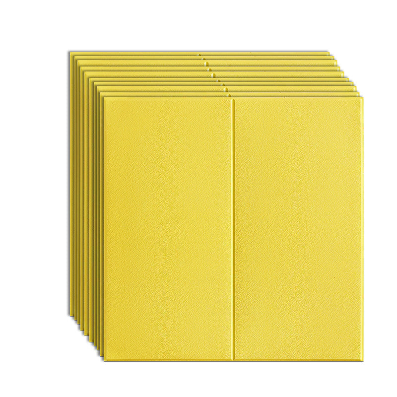 Modern Wall Panel Pure Color Peel and Stick Waterproof Wall Ceiling for Living Room