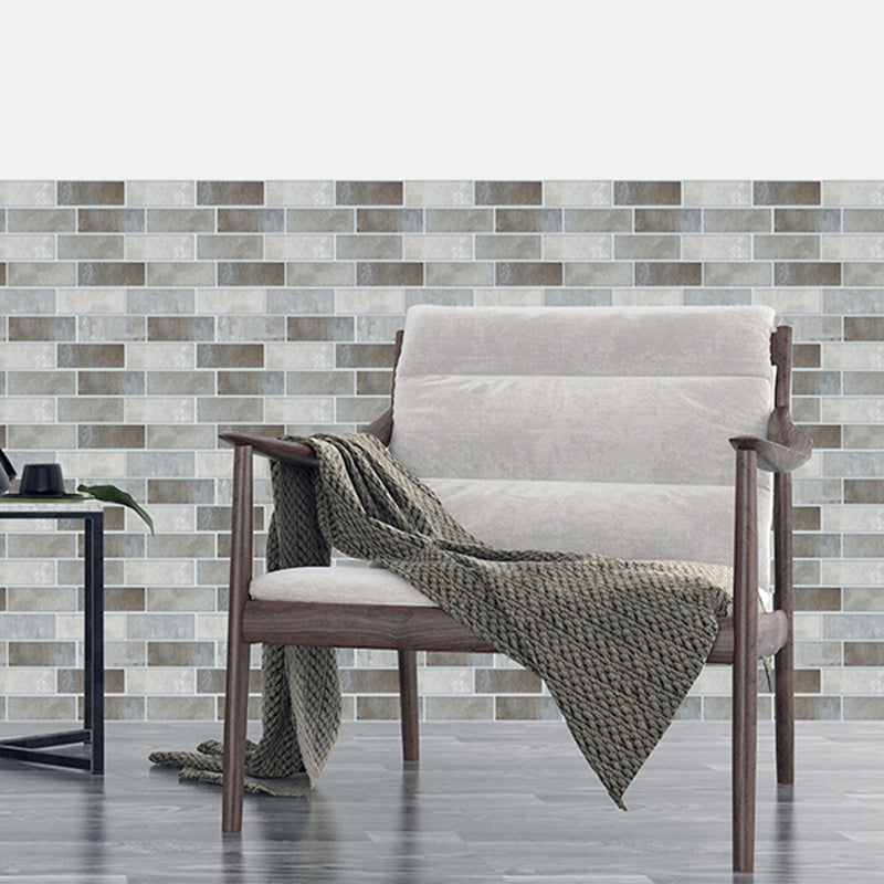 Plastic Wall Paneling Industrial Peel and Press Wall Paneling for Living Room