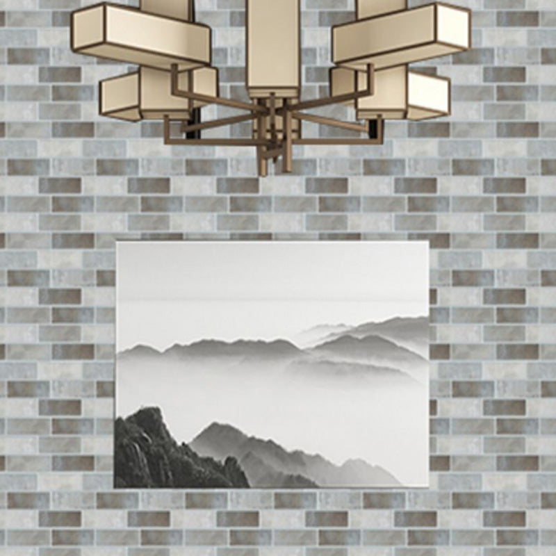 Plastic Wall Paneling Industrial Peel and Press Wall Paneling for Living Room