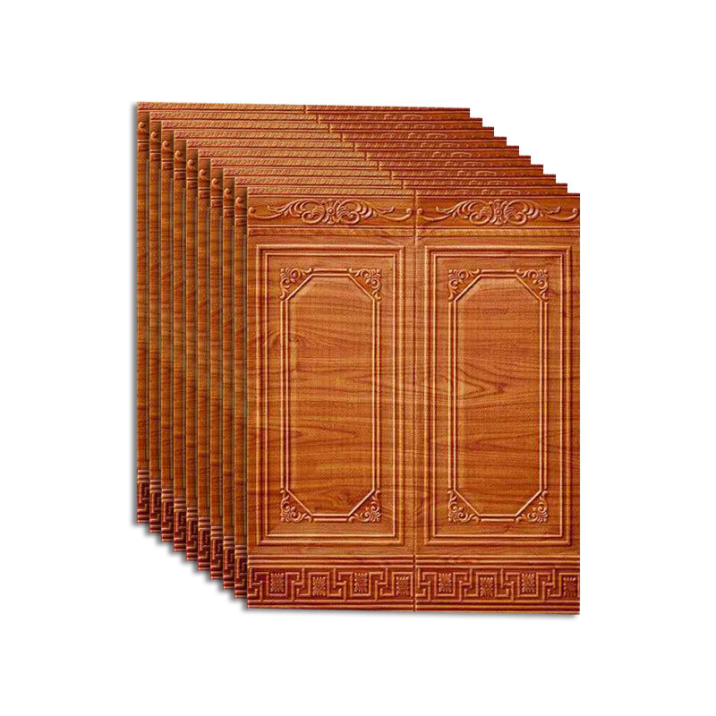 Wall Panel 3D Embossed Peel and Stick Waterproof Backsplash Panels for Living Room