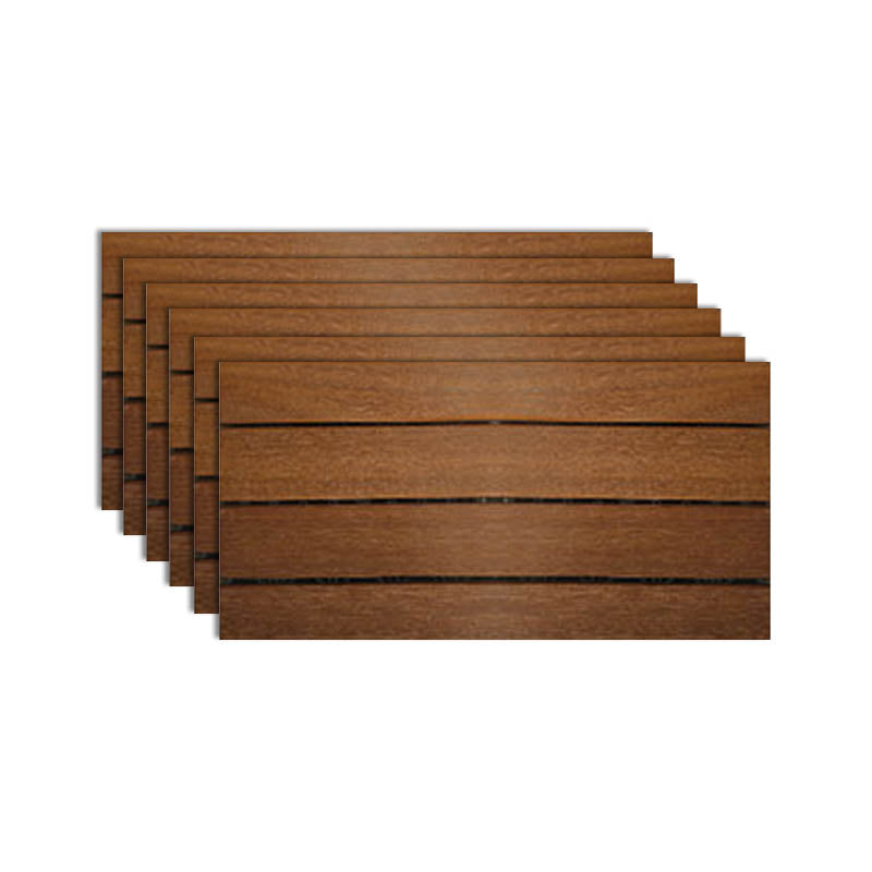 Solid Wood Patio Flooring Tiles Interlocking Deck Plank for Indoor and Outdoor