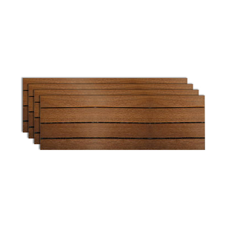 Solid Wood Patio Flooring Tiles Interlocking Deck Plank for Indoor and Outdoor