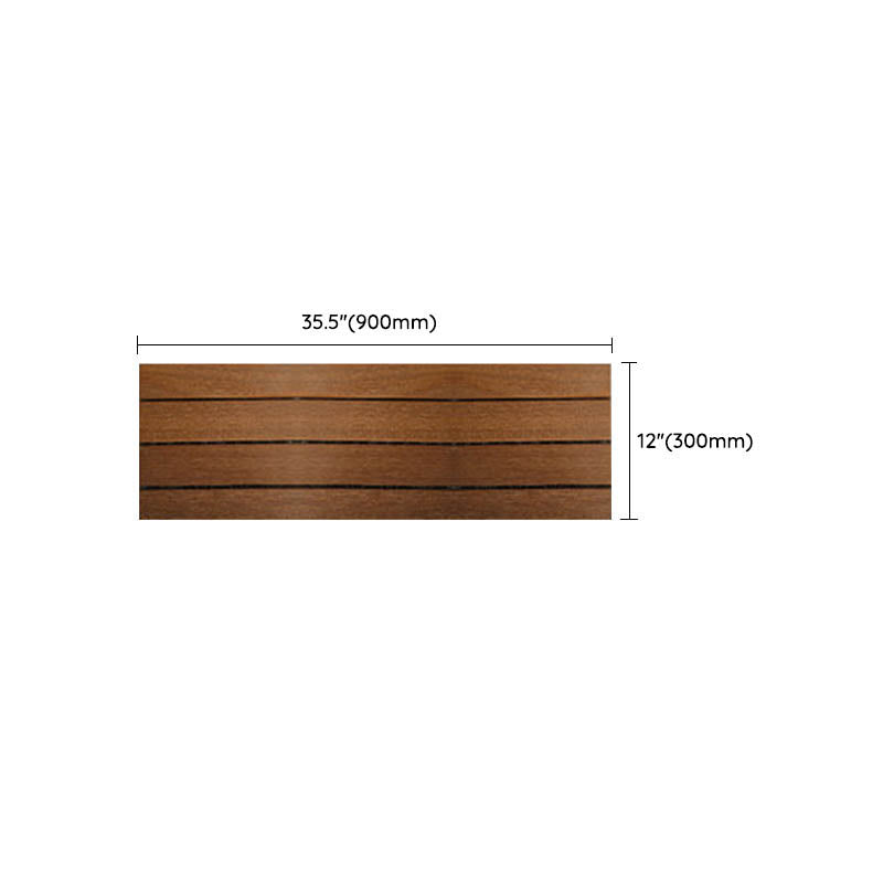 Solid Wood Patio Flooring Tiles Interlocking Deck Plank for Indoor and Outdoor