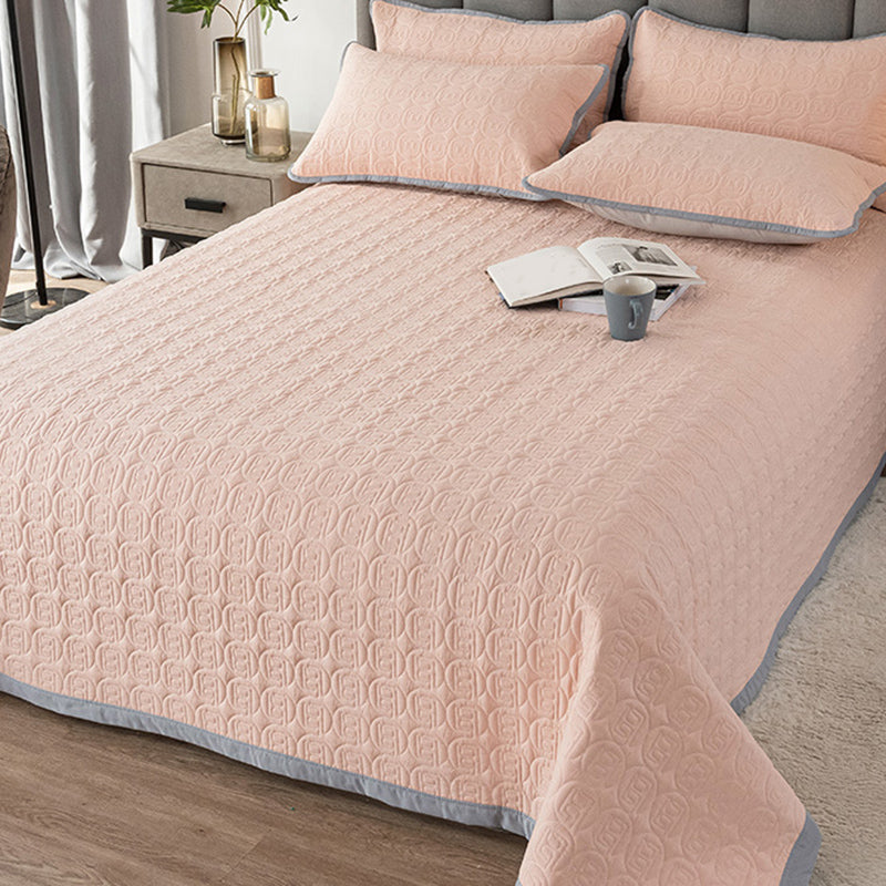 Solid Color Bed Sheet Set Cotton Modern Fitted Sheet for Bedroom