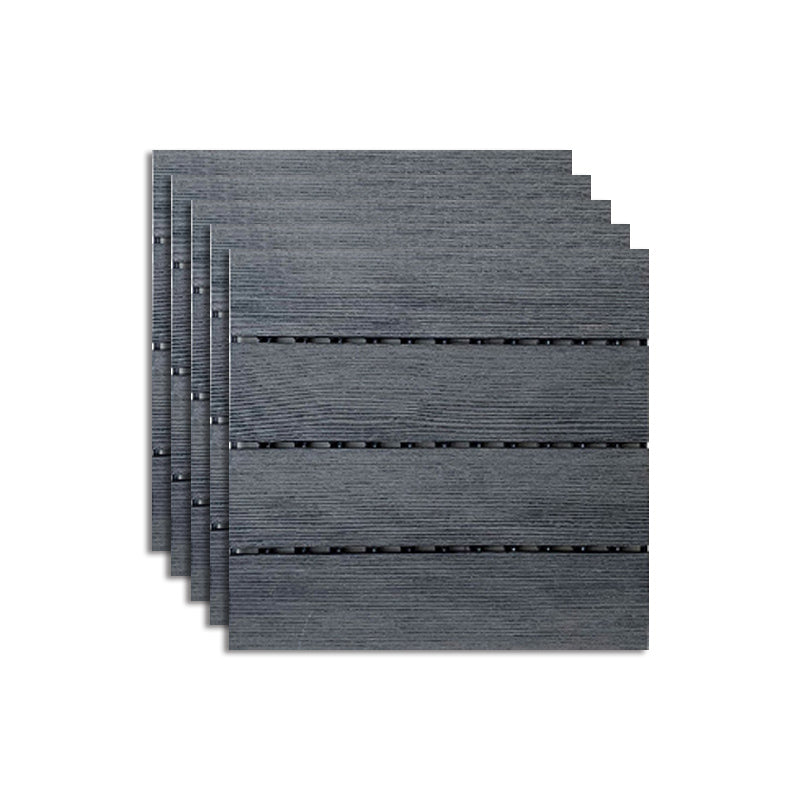 Composite Deck Flooring Tiles Interlocking Deck Flooring Tiles with Scratch Resistant