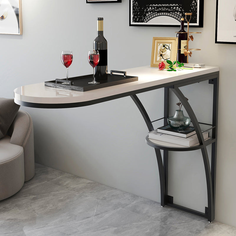 Modern Rectangle Wood Counter Table 1/3 Pieces Bar Table Set for Living Room