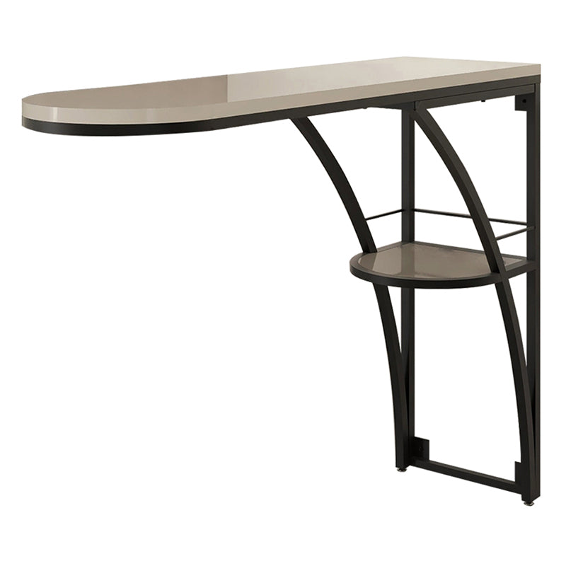 Modern Rectangle Wood Counter Table 1/3 Pieces Bar Table Set for Living Room