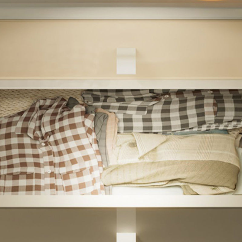 Contemporary Wardrobe Closet Thickened Plastic Kid's Wardrobe with Drawers