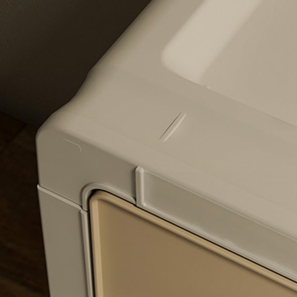 Contemporary Wardrobe Closet Thickened Plastic Kid's Wardrobe with Drawers