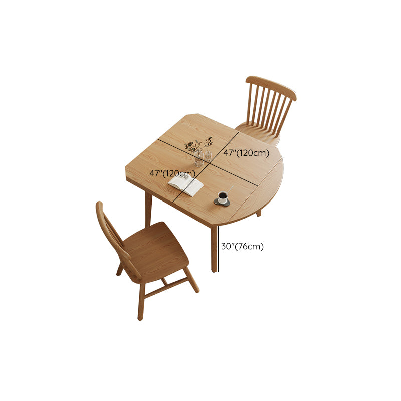 Modern 1/3/5 Pieces Furniture Solid Wood Dining Set in Natural