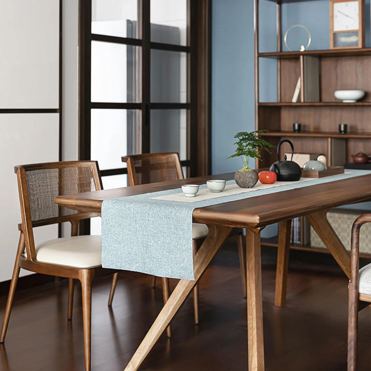 Contemporary Style Chair Wood Open Back Dining Room Chair for Dining Room