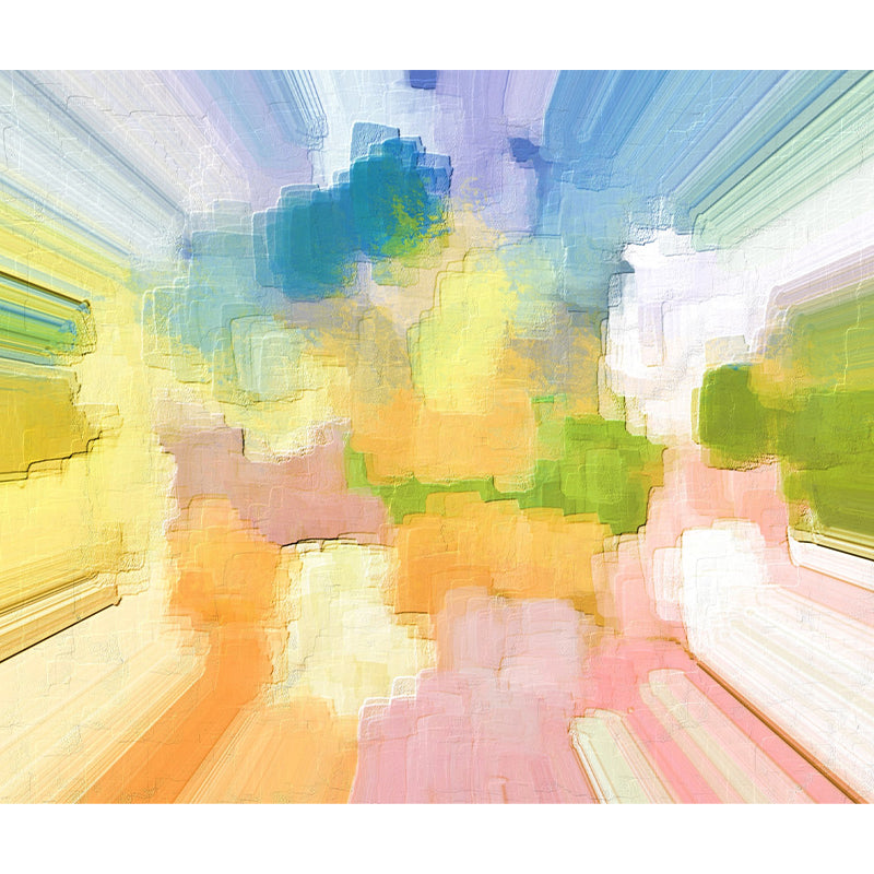 Illustration Environmental Wall Mural Wallpaper Abstract Watercolor Living Room Wall Mural