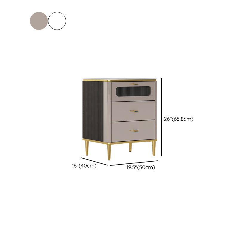 Classic Glam Dresser Stone Storage Chest Dresser with Drawers