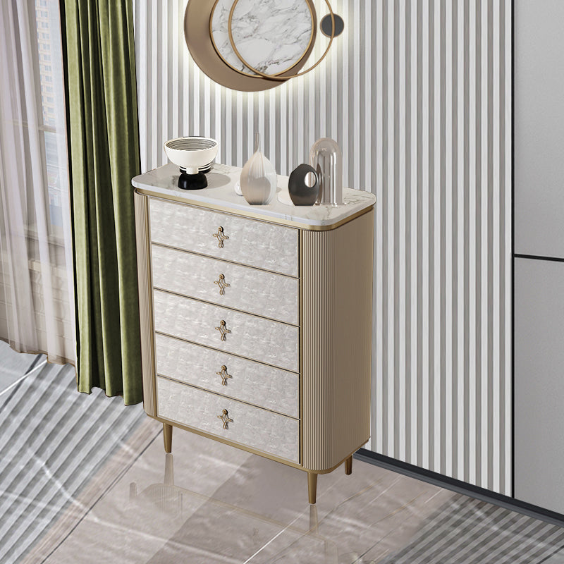 Modern Storage Chest Gold Storage Chest Dresser with Drawers