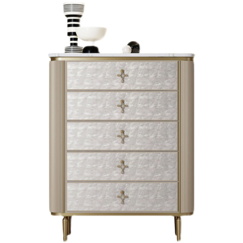 Modern Storage Chest Gold Storage Chest Dresser with Drawers