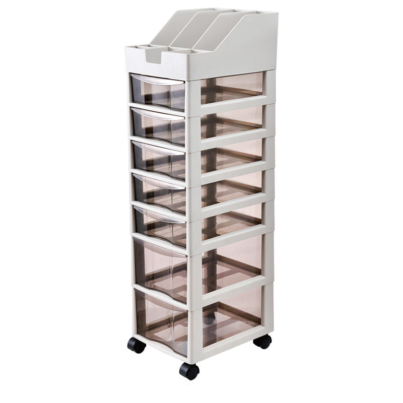 Vertical Transparent Filing Cabinet Plastic Drawers File Cabinet