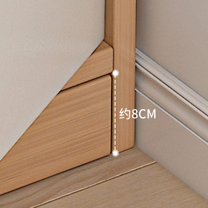 Rectangular Wardrobe Cabinet Modern Simple Home Wooden Wardrobe Closet